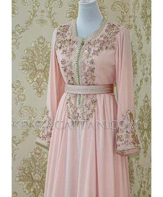 Kaftan dress Zaynab (pink) - 2