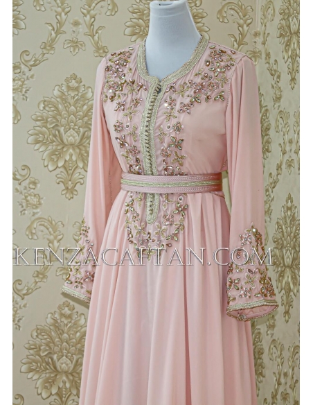 Kaftan dress Zaynab (pink) - 2