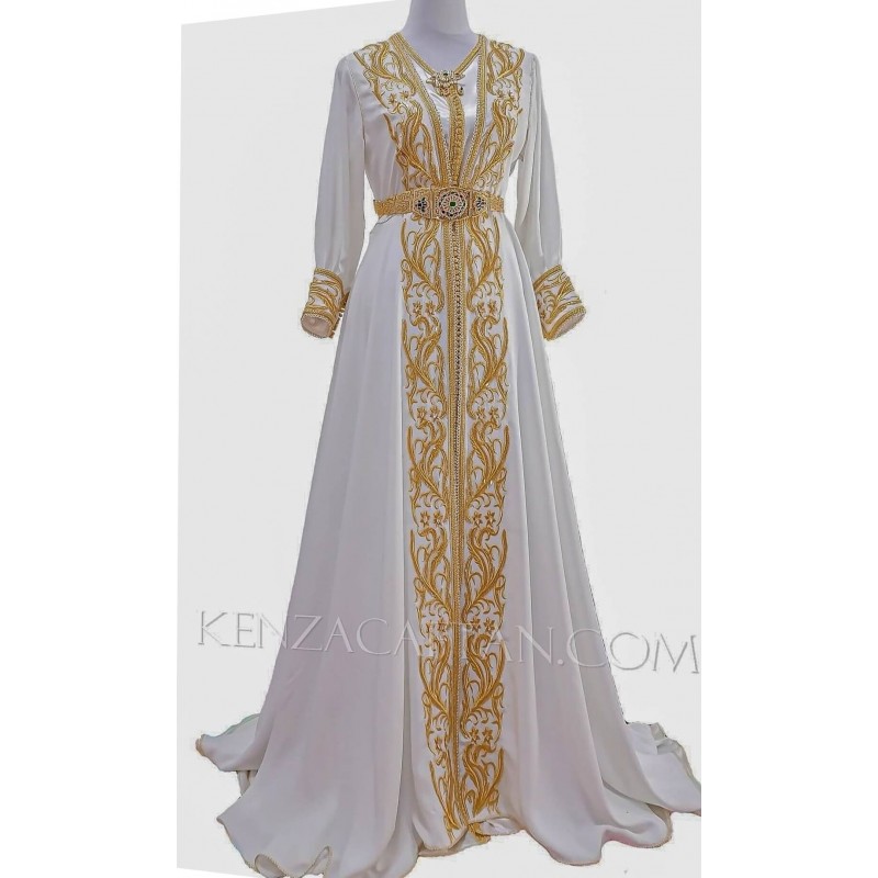 Caftan marocain Halima - caftan marocain 2022 Authentique 100% marocain