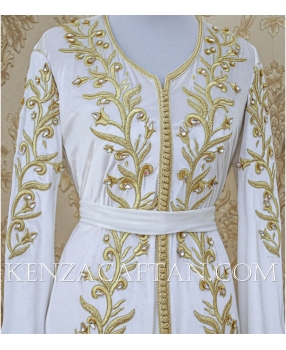 Kaftan Dress Fatima (white)