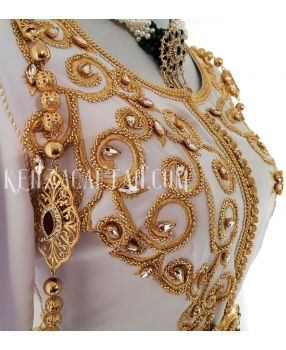 Kaftan Syana - white kaftan dress
