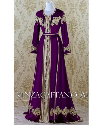 caftan Violet - caftan marocain violet kaftan mauve by KENZA