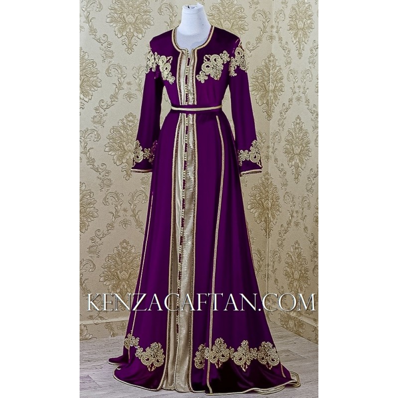 caftan Violet - caftan marocain violet kaftan mauve by KENZA