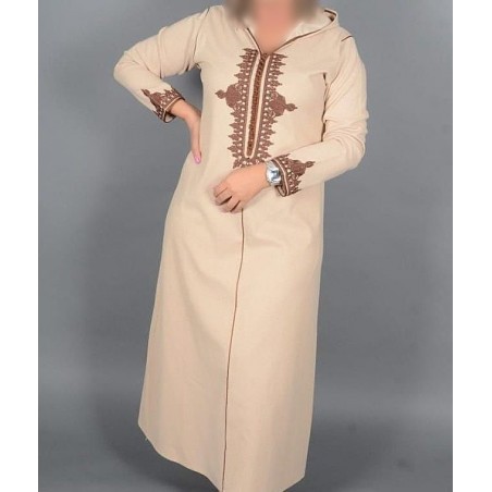 Djellaba femme beige - Djellaba femme beige