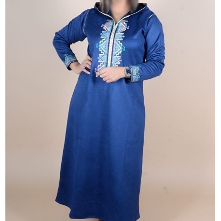 Brown Moroccan djellaba