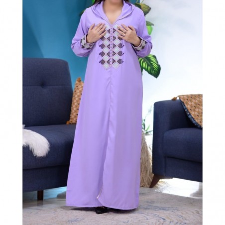 Djellaba mauve - 