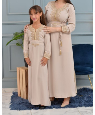 caftan beige - caftan beige