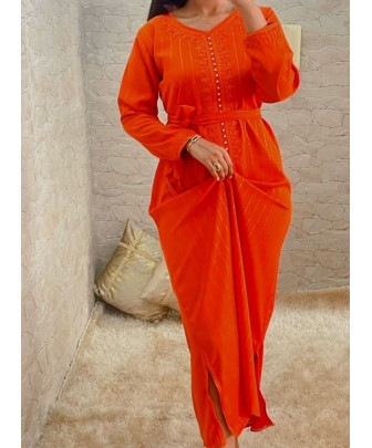 caftan orange - caftan orange