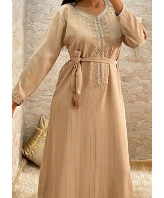 caftan beige - caftan beige