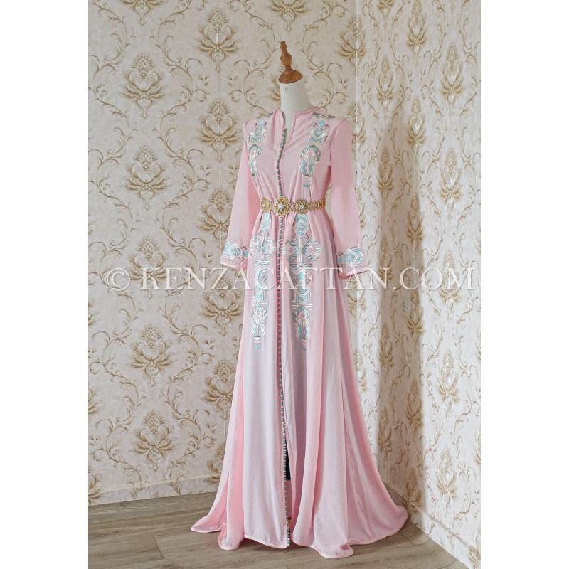 copy of Caftan marocain rose et doré - Caftan marocain rose et doré