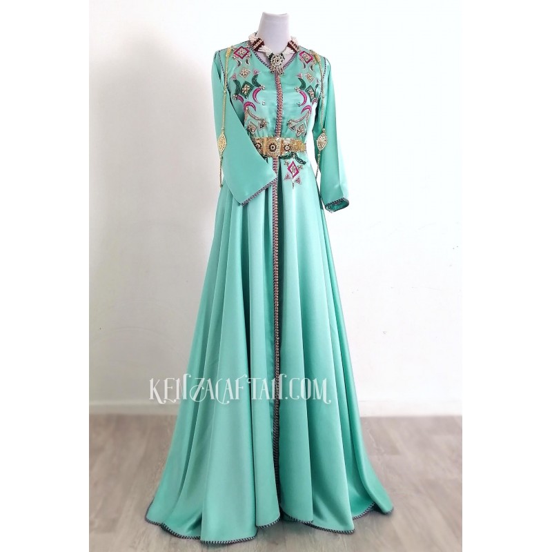 Caftan Khadija - Caftan marocain prix SUR MESURE by KenzaCaftan