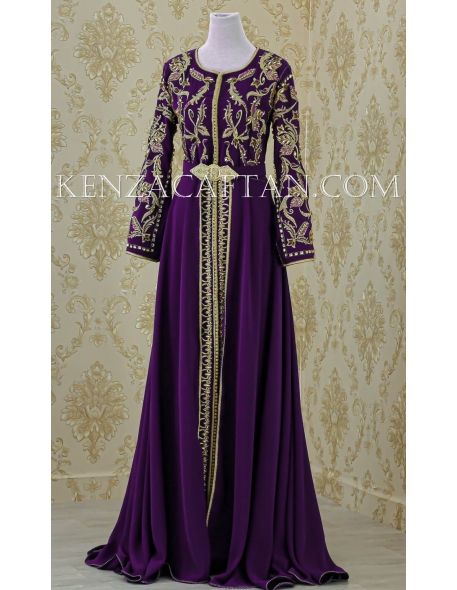 Kaftan Najwa (purple) - 1